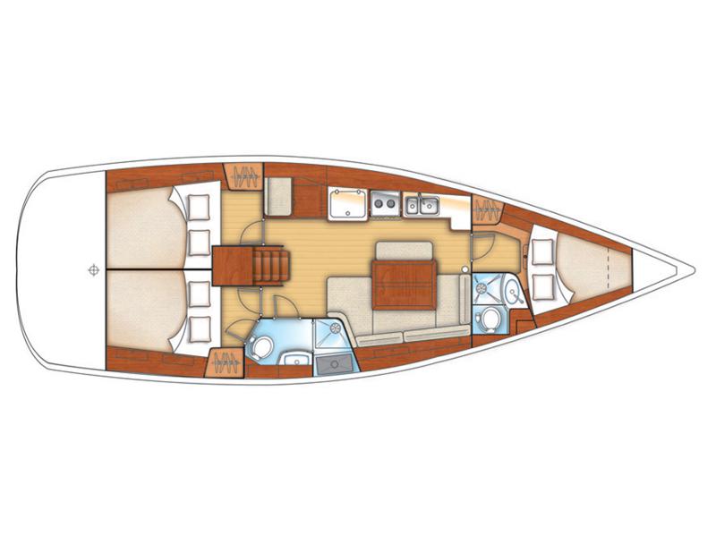 Book yachts online - sailboat - Oceanis 40 - Alboran XXXIII Chachi (Majorca) - rent