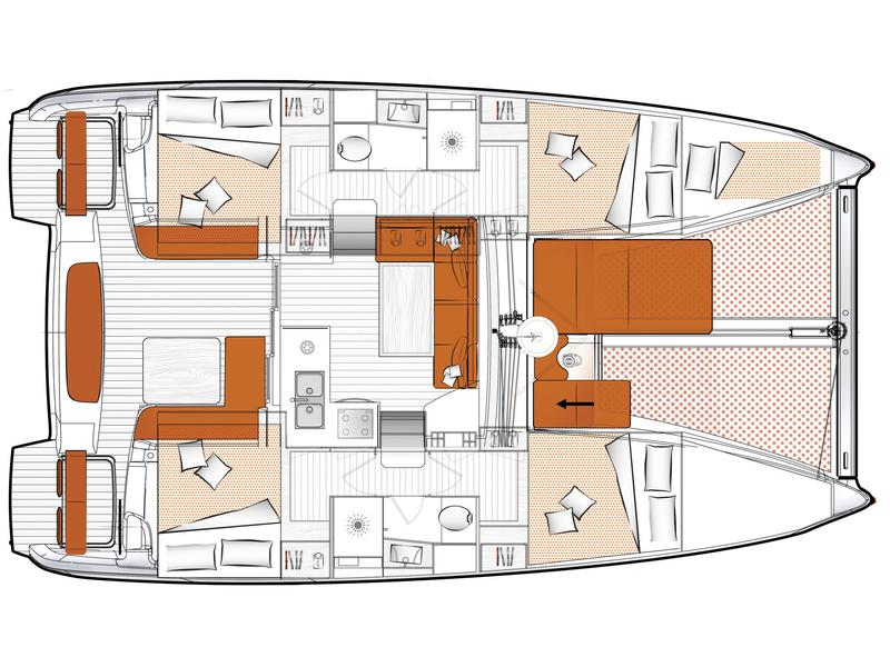 Book yachts online - catamaran - Excess 11 - Siesta - rent