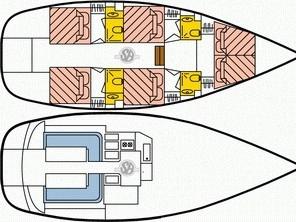 Book yachts online - sailboat - Dufour Atoll 6 - The Big One - rent