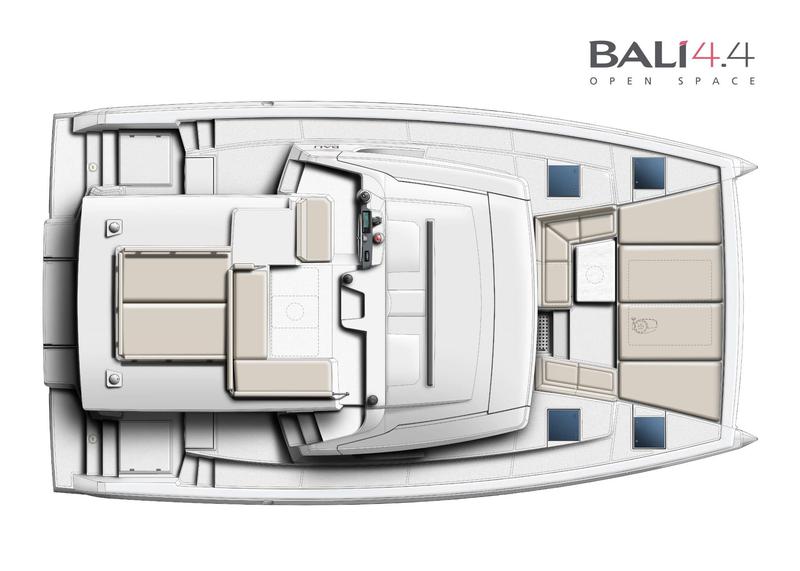 Book yachts online - catamaran - Bali 4.4 - KEEP CALM - rent