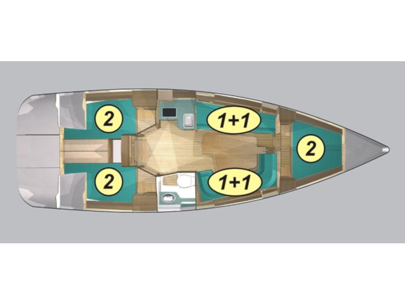Book yachts online - sailboat - Maxus 33.1 RS Prestige - MIDNIGHT SUN - rent