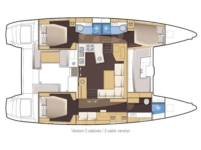 Book yachts online - catamaran - Lagoon 450 Sport - Ocean Dreams - rent