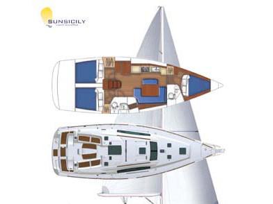 Book yachts online - sailboat - Oceanis 40 - Senza Parole II - rent