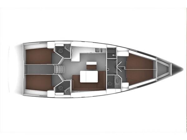 Book yachts online - sailboat - Bavaria Cruiser 46 - Dolce Vita - rent