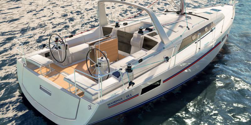Book yachts online - sailboat - Moorings 42.3 - Moorings 42.3 (2016) - rent