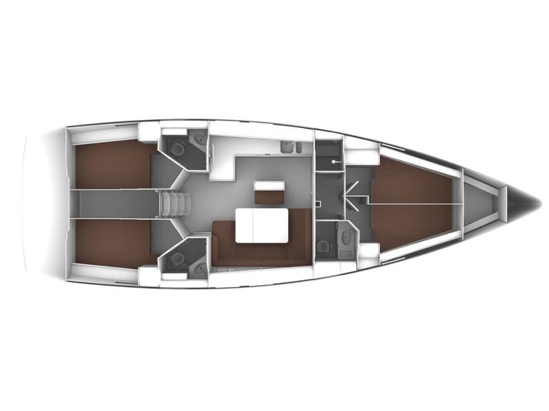 Book yachts online - sailboat - Bavaria Cruiser 46 - B46-21-S3 - rent