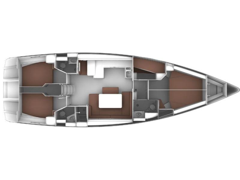 Book yachts online - sailboat - Bavaria Cruiser 51 - B51-16-S - rent