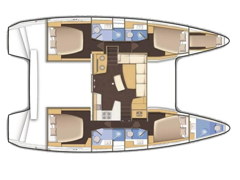 Book yachts online - catamaran - Lagoon 40 - 65336 - rent