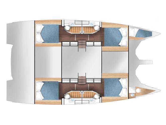 Book yachts online - powercatamaran - Cervetti 44 Power - Abuzz - rent