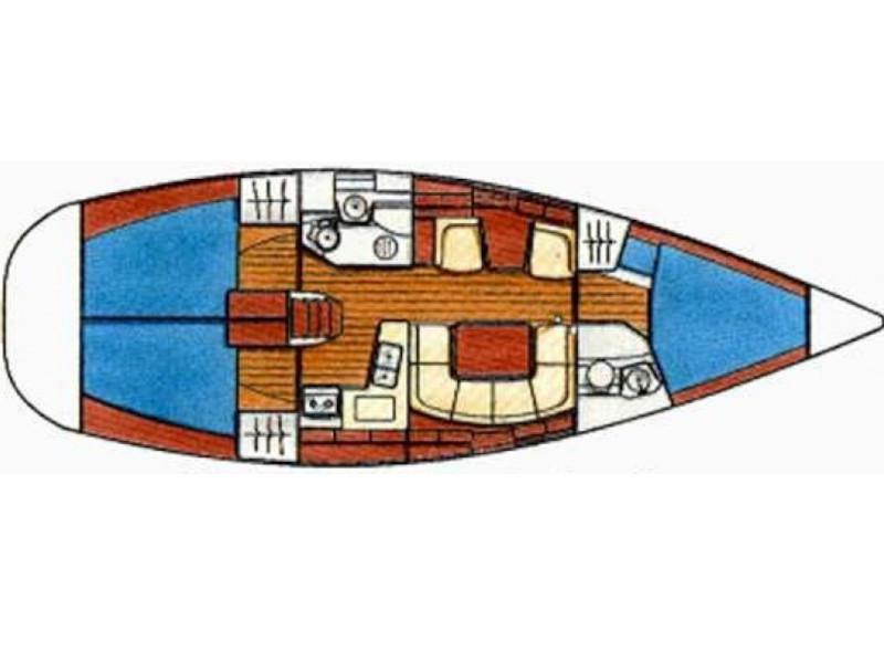 Book yachts online - sailboat - Sun Odyssey 40 - Panic - rent