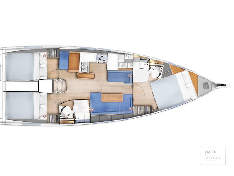 Book yachts online - sailboat - Sun Odyssey 410 - Aquaholic - rent
