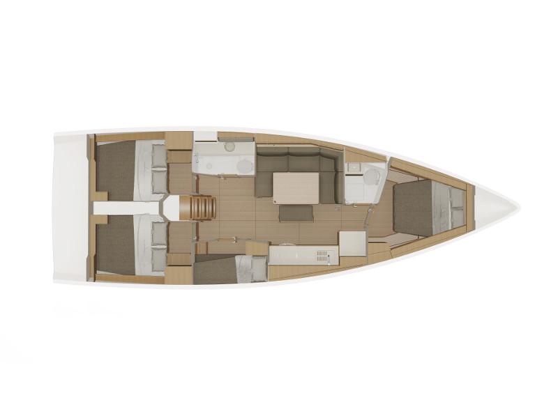 Book yachts online - sailboat - Dufour 430 Grand Large - Sea cloud 1 - rent