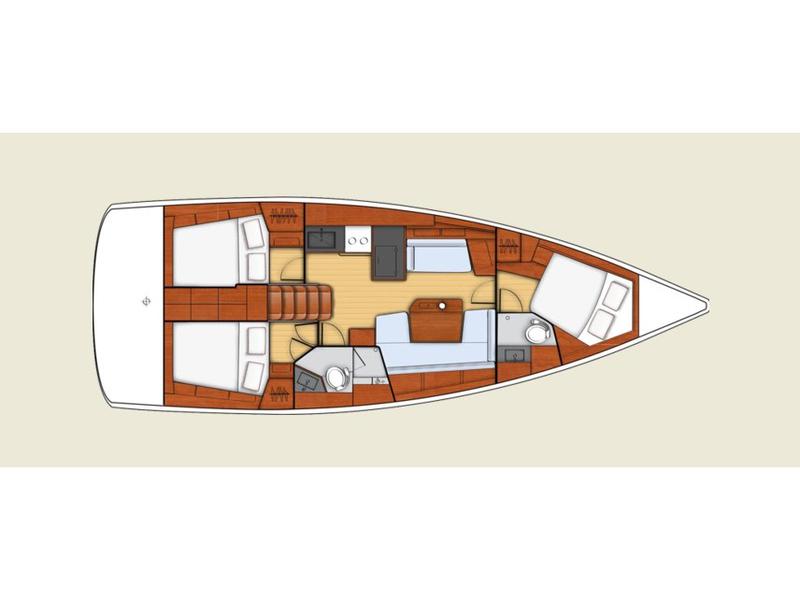 Book yachts online - sailboat - Oceanis 41.1 - IRIS - rent