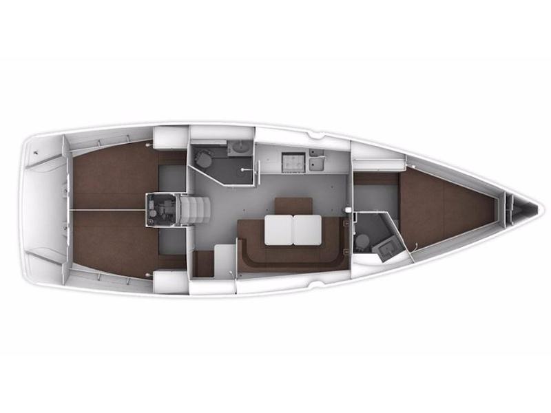 Book yachts online - sailboat - Bavaria Cruiser 41S - Heroes - rent