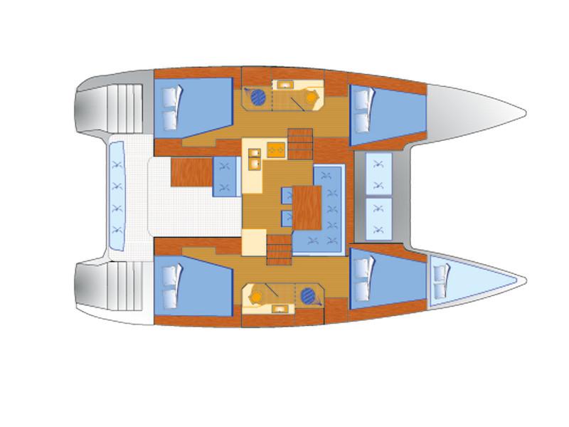 Book yachts online - catamaran - Lagoon 40 - Balance 69 - rent