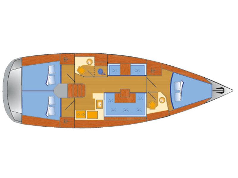 Book yachts online - sailboat - Sun Odyssey 419 - Happy Welcome - rent