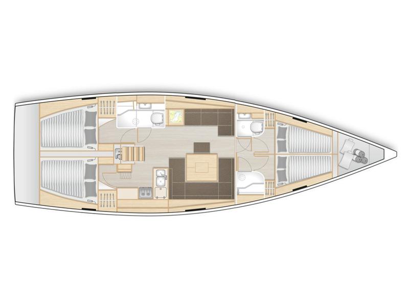 Book yachts online - sailboat - Hanse 458 - Rogira - rent