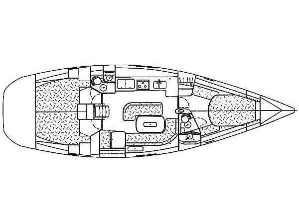 Book yachts online - sailboat - Oceanis 440 - Xanemos - rent