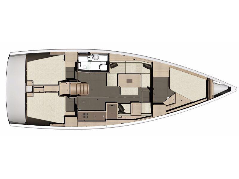 Book yachts online - sailboat - Dufour 410 Grand Large - Anemos - rent