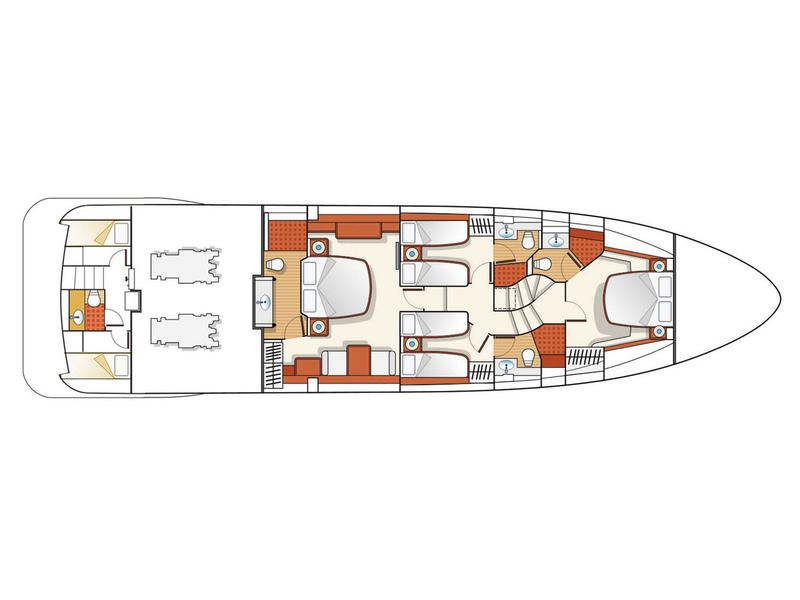 Book yachts online - motorboat - Azimut 75 Fly - Boreas - rent
