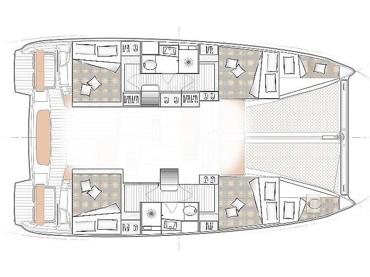 Book yachts online - catamaran - Excess 11 - Seraph - rent