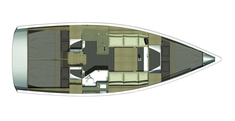 Book yachts online - sailboat - Dufour 350 Grand Large - Oby One - rent