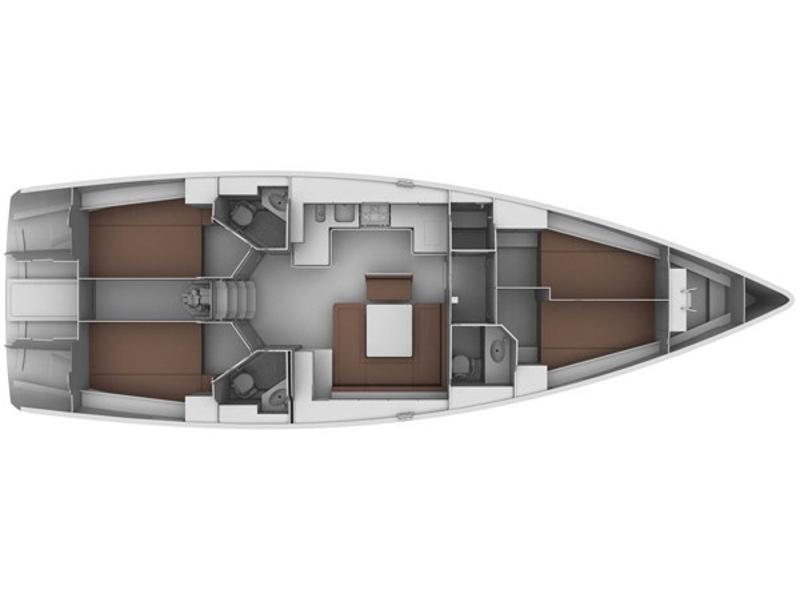 Book yachts online - sailboat - Bavaria 45 Cruiser - Lu - rent