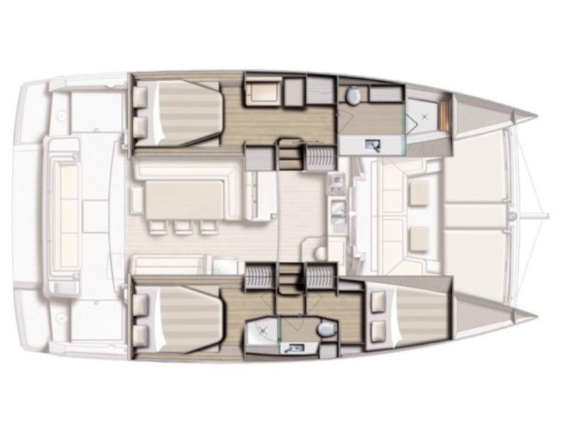Book yachts online - catamaran - Bali 4.1 - Viewfinder - rent