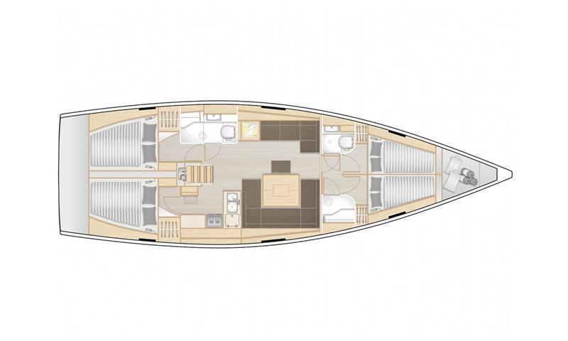 Book yachts online - sailboat - Hanse 458 - ZOE (Generator, Watermaker, Full teak deck, Pearl Grey Hull) - rent