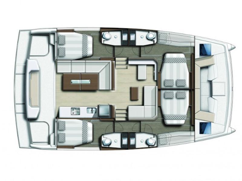 Book yachts online - catamaran - Bali Catspace - Jupiter - rent