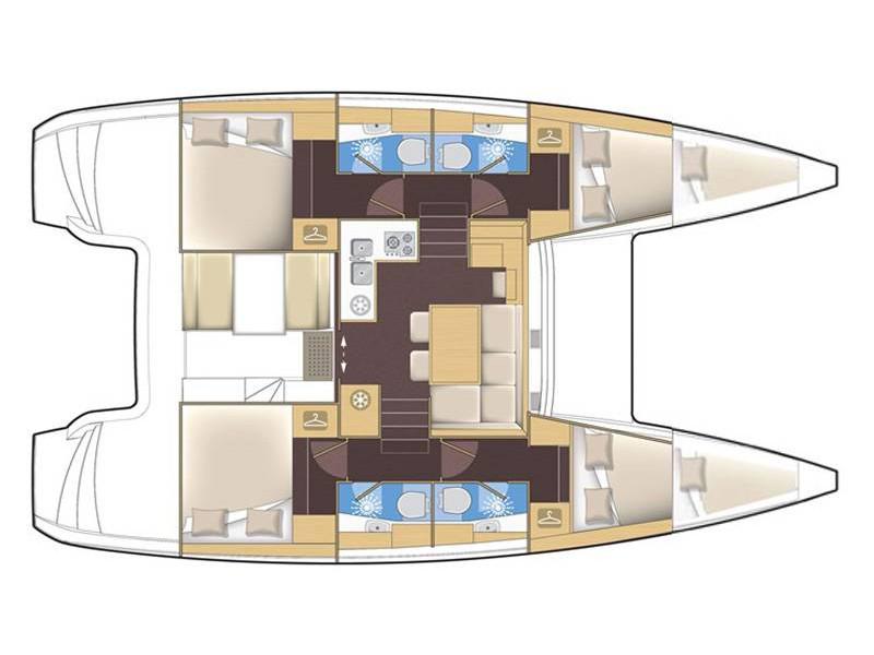 Book yachts online - catamaran - Lagoon 39 - VERTIGO - rent