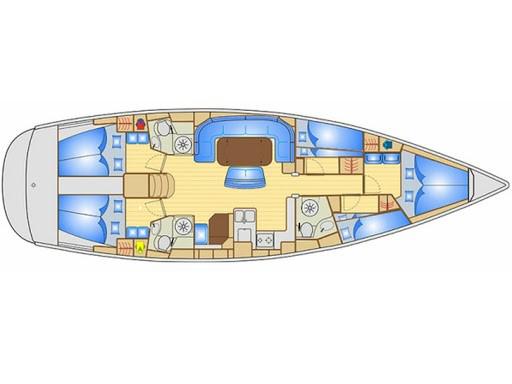 Book yachts online - sailboat - Bavaria 50 Cruiser - Snövit - rent