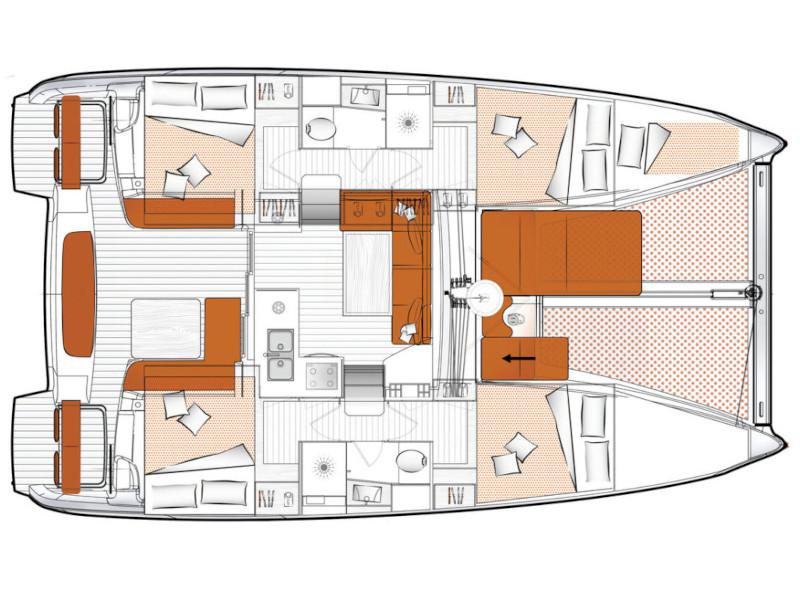 Book yachts online - catamaran - Excess 11 - YEMAYA IBIZA CREWED - rent