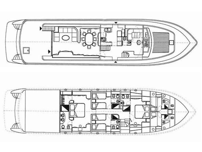 Book yachts online - motorboat - Falcon 86 - Estia Poseidon - rent