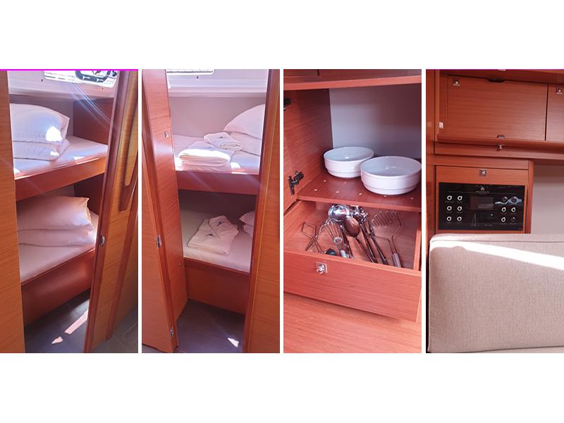 Book yachts online - sailboat - Dufour 430 Grand Large - Lento - rent