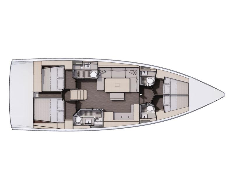 Book yachts online - sailboat - Dufour 470 Grand Large - no name 1 - rent