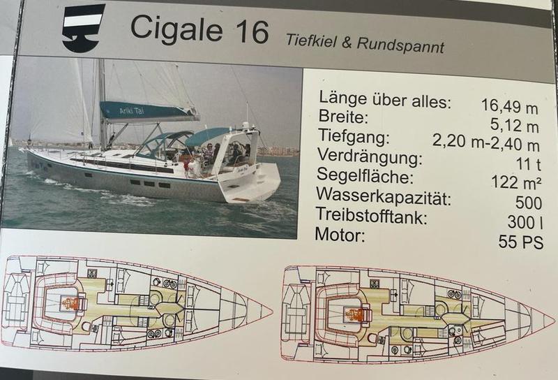Book yachts online - sailboat - Cigale 16 - Sargantal - rent