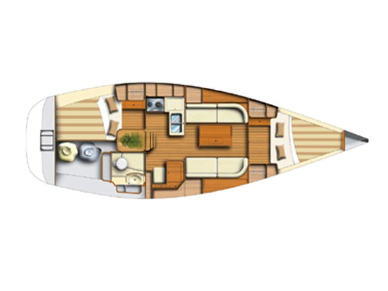 Book yachts online - sailboat - Dufour 34 - Nefeli - rent