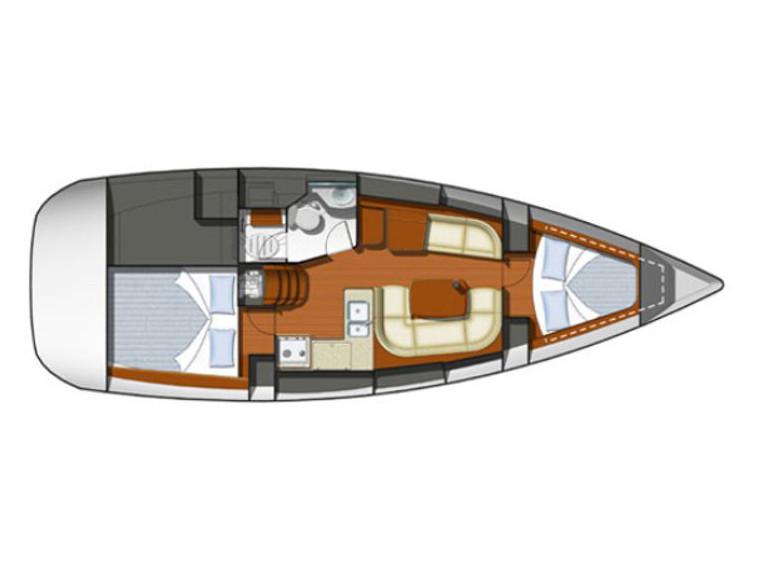 Book yachts online - sailboat - Sun Odyssey 36i - Sunny - rent