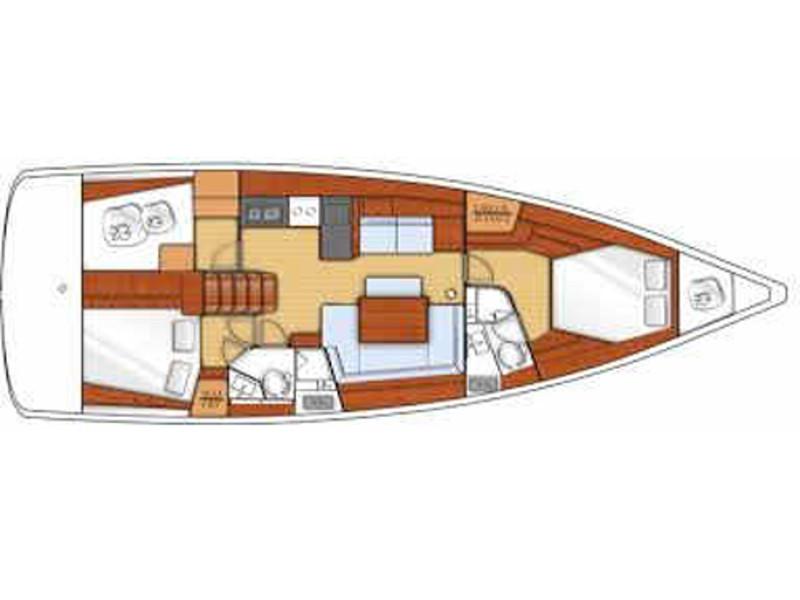Book yachts online - sailboat - Oceanis 45 - AVALON - rent