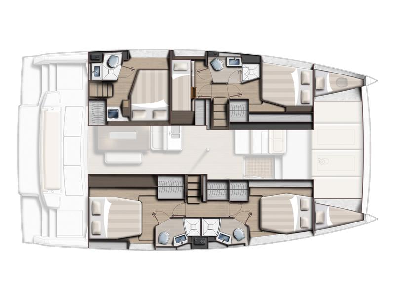 Book yachts online - catamaran - Bali 4.6 - DESPINA - rent