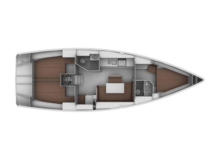 Book yachts online - sailboat - Bavaria Cruiser 40 - Priceless - rent