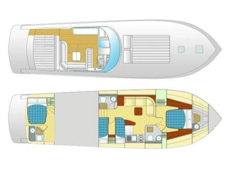 Book yachts online - motorboat - Rizzardi 50 Top Line - The Best - rent