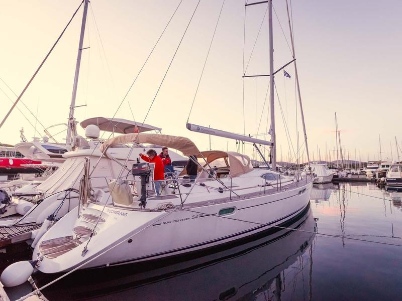 Book yachts online - sailboat - Sun Odyssey 54DS - Boomerang - rent