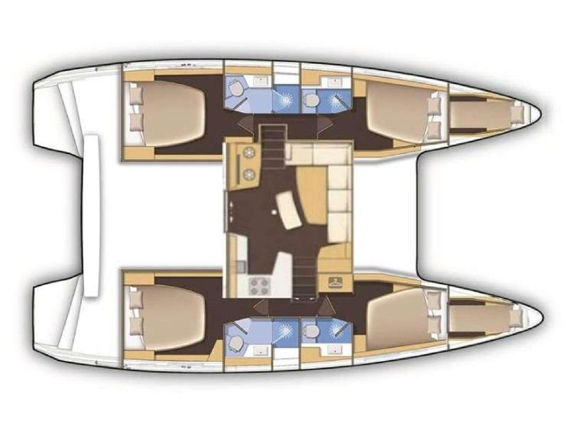 Book yachts online - catamaran - Lagoon 42 - Wind Desire - rent