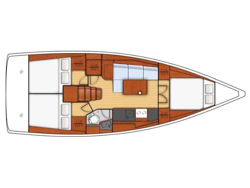 Book yachts online - sailboat - Oceanis 38 - Gabri - rent
