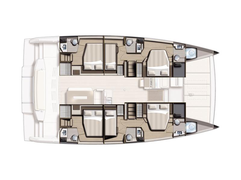 Book yachts online - catamaran - Bali 4.8 - BAŠA - rent