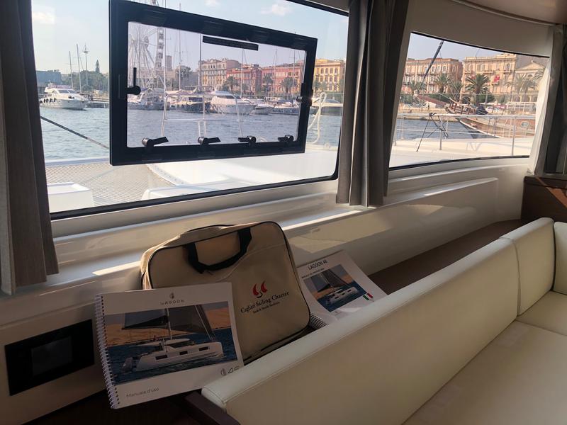 Book yachts online - catamaran - Lagoon 46 - Terra Sarda - rent