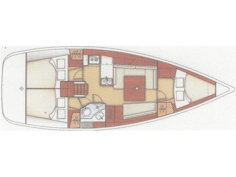 Book yachts online - sailboat - Oceanis 37 - Glen Rosa - rent