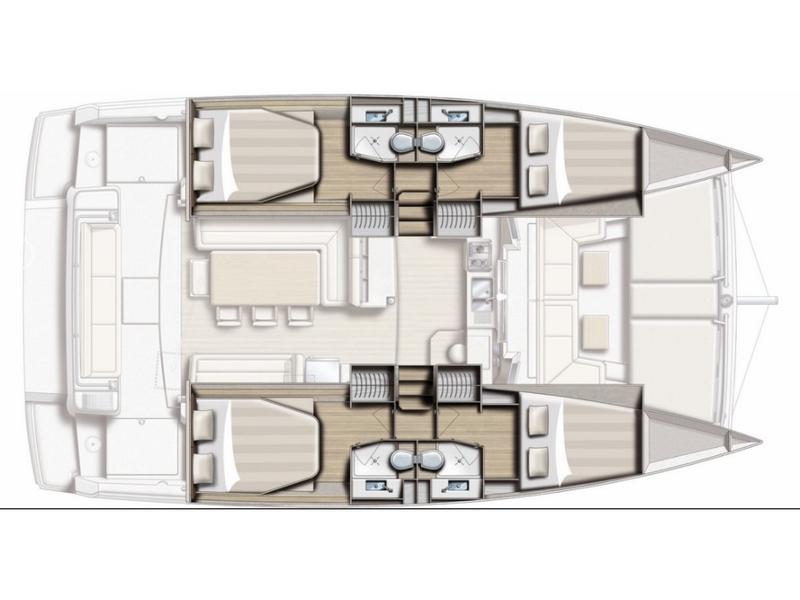 Book yachts online - catamaran - Bali 4.1 - KOS 41.13 - rent